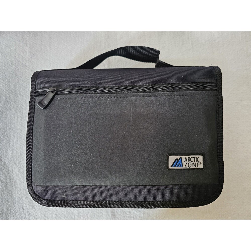 Artic Zone Black Insulated Lunch Box